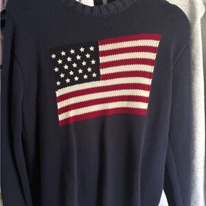brandy melville nico flag sweater